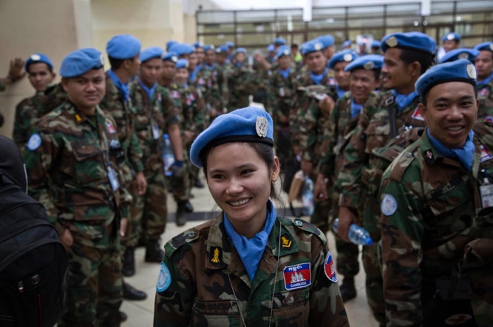 Cambodia has sent 7,523 UN peacekeepers to nine countries in 15